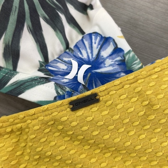 ☀️HURLEY☀️O’NIELL☀️ADJUSTABLE SUPPORTED  MATIRA SALTWATER SOLIDS TEXTURE BIKINI - Picture 15 of 15